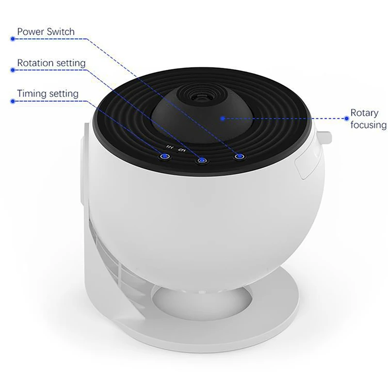 Projecteur de galAct de planétarium pour enfants, 12 en 1, rotation à 360 degrés, budgétaire de ciel étoilé LED, veilleuse de chambre à coucher, cadeau pour enfant