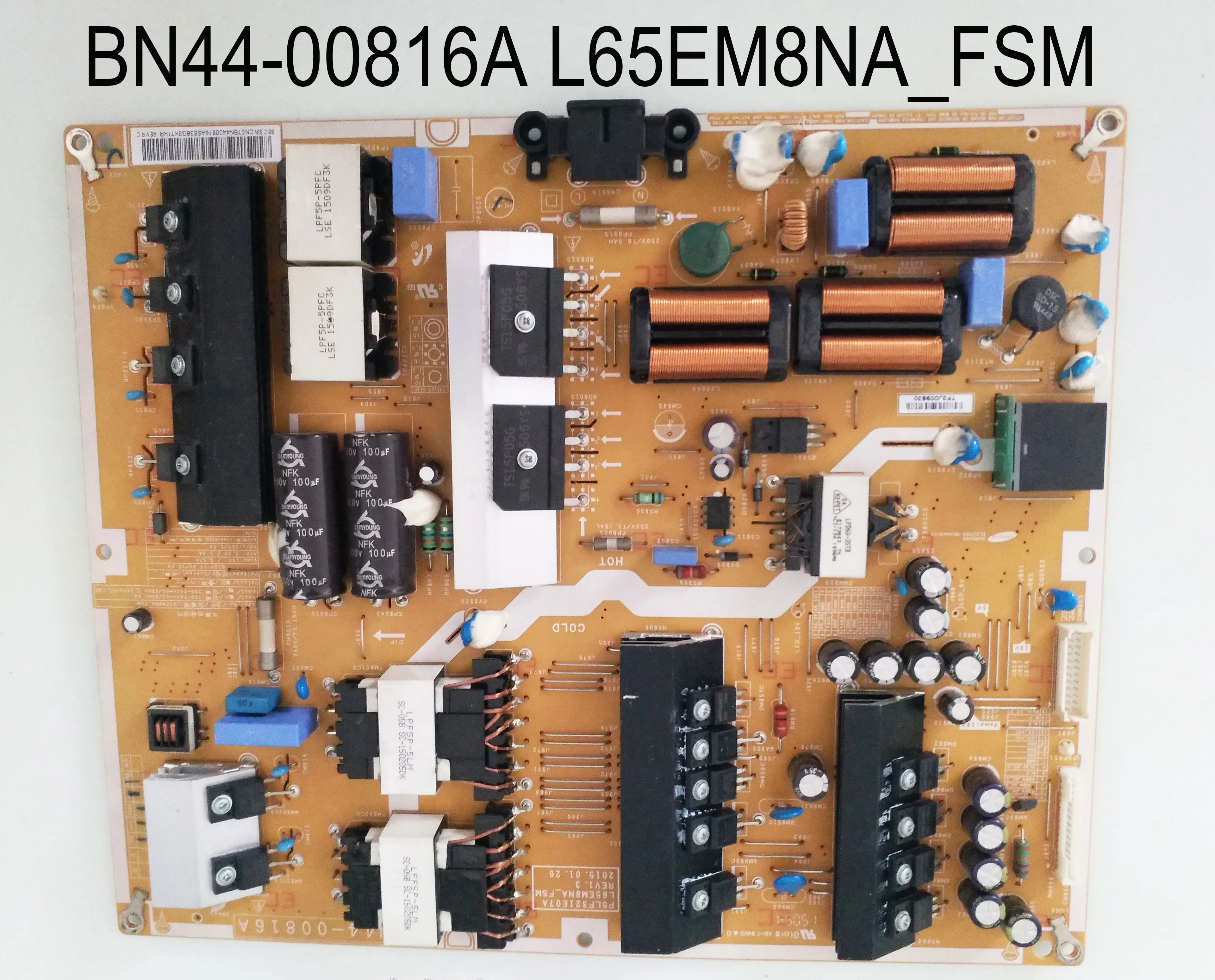 

High Quality Power Supply Board BN44-00816A L65EM8NA_FSM is for UE55JS9000T UE65JS9002T UN55JS9000F UE55JS9090Q UN65JS9000F TV