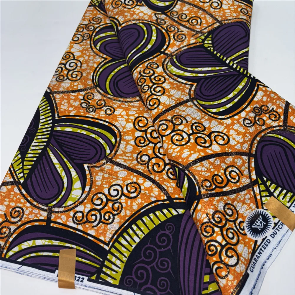 Nieuwe 100% Katoen Afrikaanse Gouden Wax Stof Wax Grand Hoge Kwaliteit Stof Ankara Print Stof Voor DIY Maken Naaien Kleding 15A86