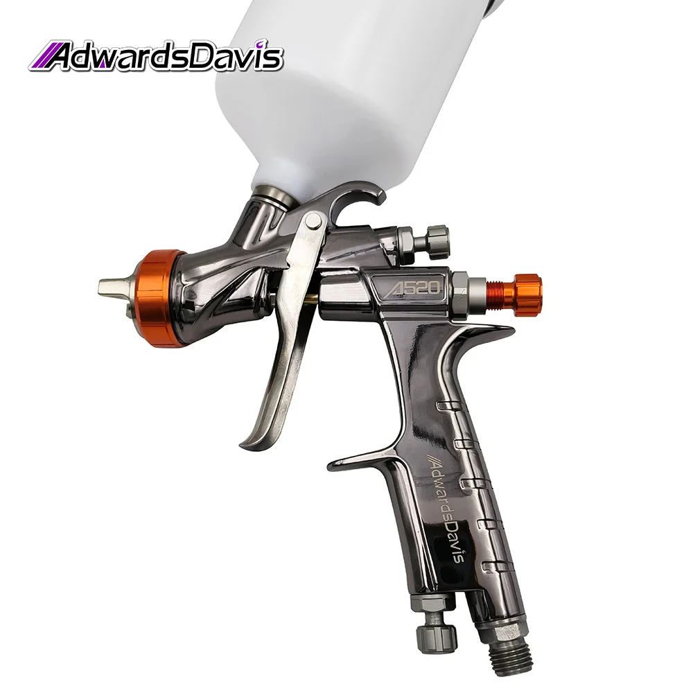 Nouveau HVLP haute atomisation 1.3/1.4mm pistolet à peinture par gravité automobile tôle meubles peinture pistolet à peinture vernis UV peinture