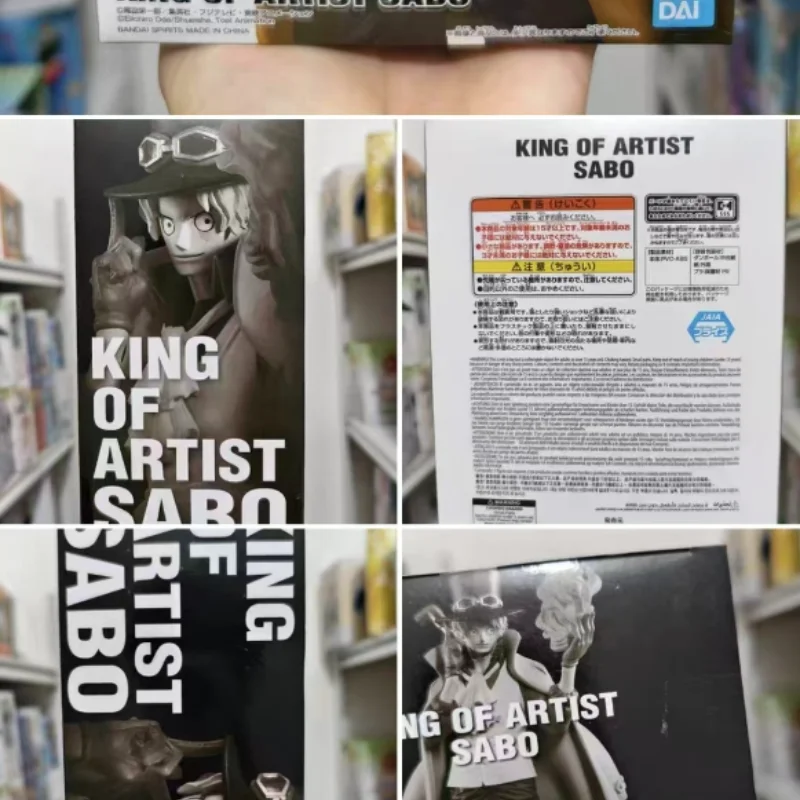 

Оригинальный Bandai Namco Banpresto One Piece King of Artist Sabo, аниме-фигурка, модель, коллекционная игрушка в подарок, новый и нераспечатанный на складе