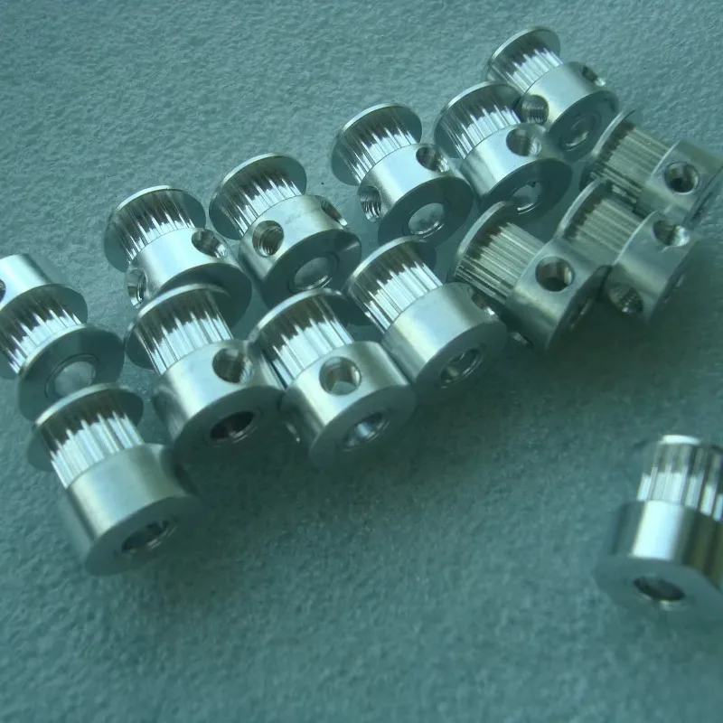 

High Quality Transmission Belt Timing T2.5 19Teeth Belt Width 6mm Aluminum Timing Pulley