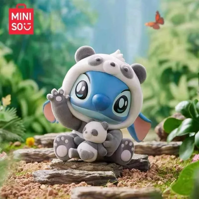 Miniso ponto animais festa série caixa cega caixa mistério ponto figura de ação decoração ornamento saco surpresa presentes aniversário