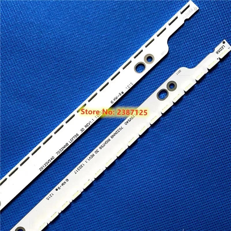 

Светодиодная лента подсветки для 2012SVS40 7032NNB LEFT56 RIGHT56 UA40ES5500R UA40ES5600R UA40ES6100 UA40ES6220R UA40ES6600R LE400BGA-B1