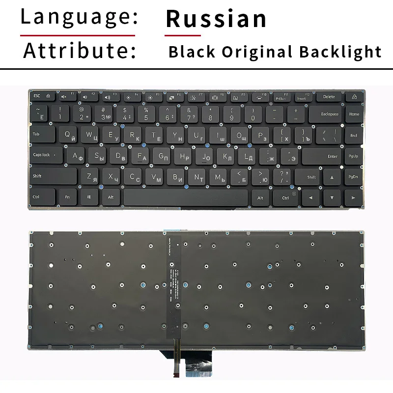 US Russian Layout Keyboard For MI/Xiaomi Redmibook RMA2201 RMA2202 RMA2203 RAM2204 MIA2207 MIA2208 XMA2010 MIF2209 MIA2210 D2201