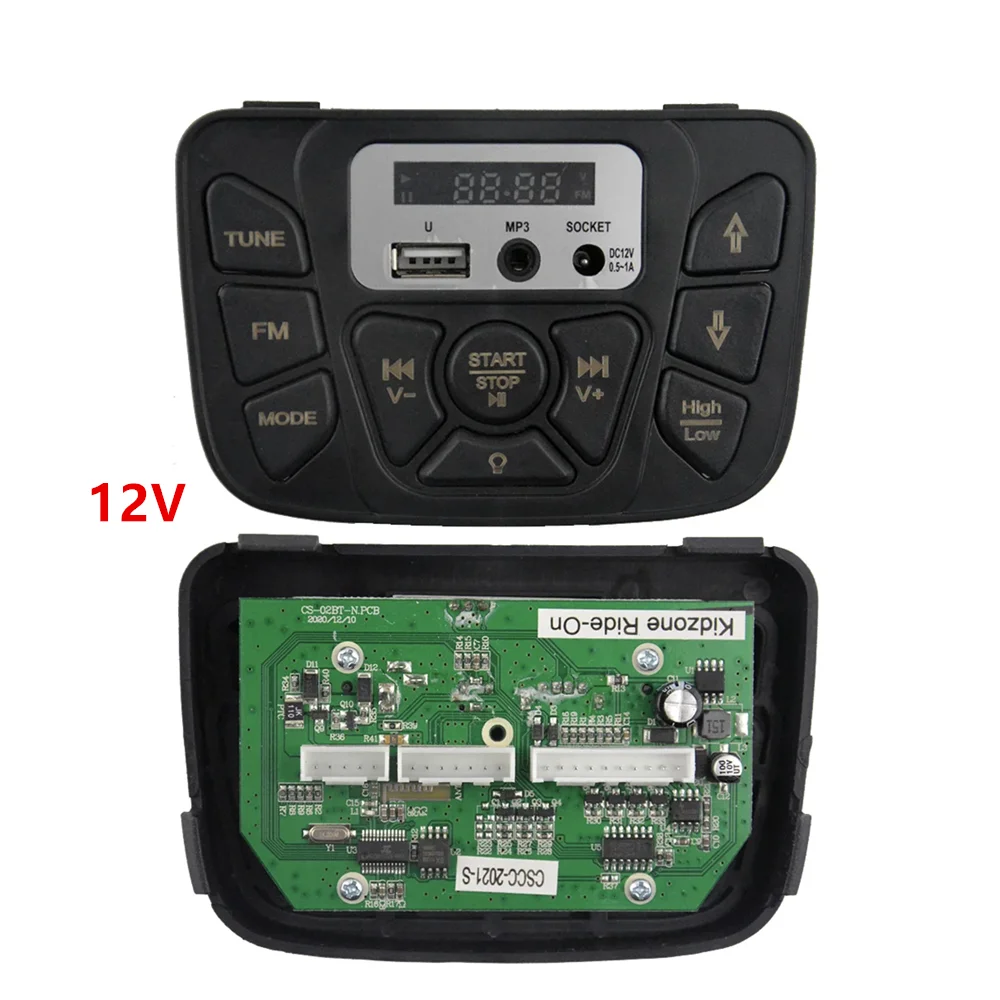 12V CSCC Multi-functional children ride-on electric vehicle controller,24V ZK2003 central controller for baby car