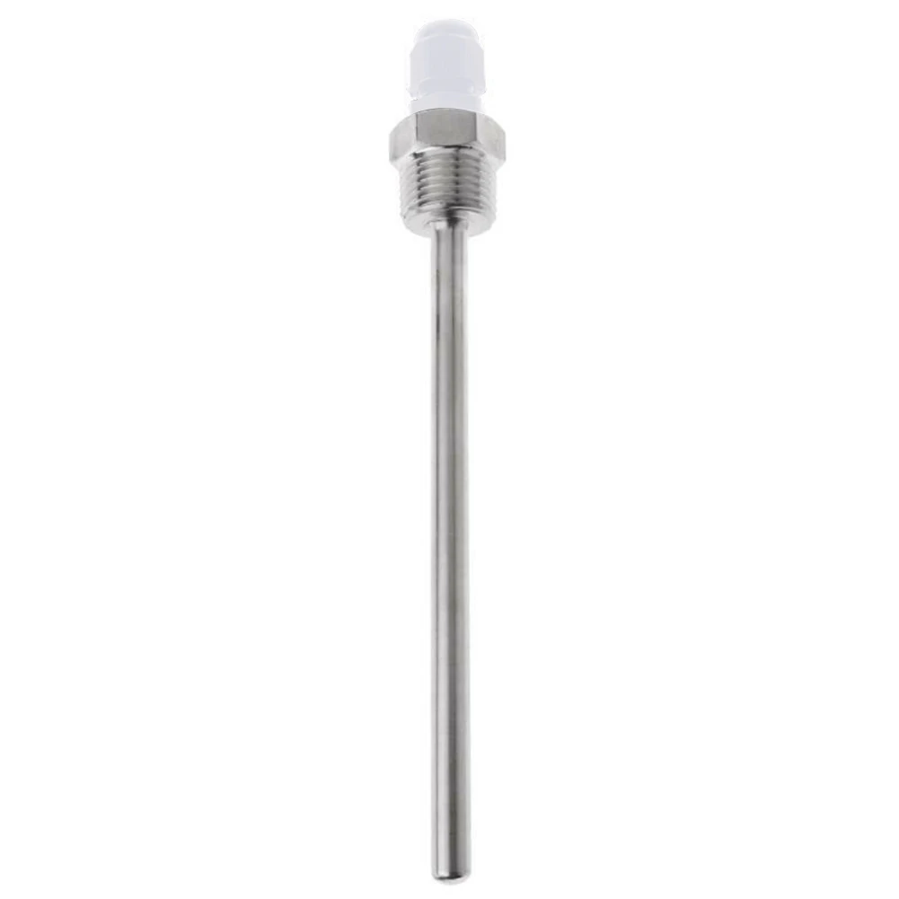 Temperature Sensor Housing 4-tooth Blind Tube Stainless Steel Probe 1/2 BSP G Thread For Temperature Sensor Solar Accessories