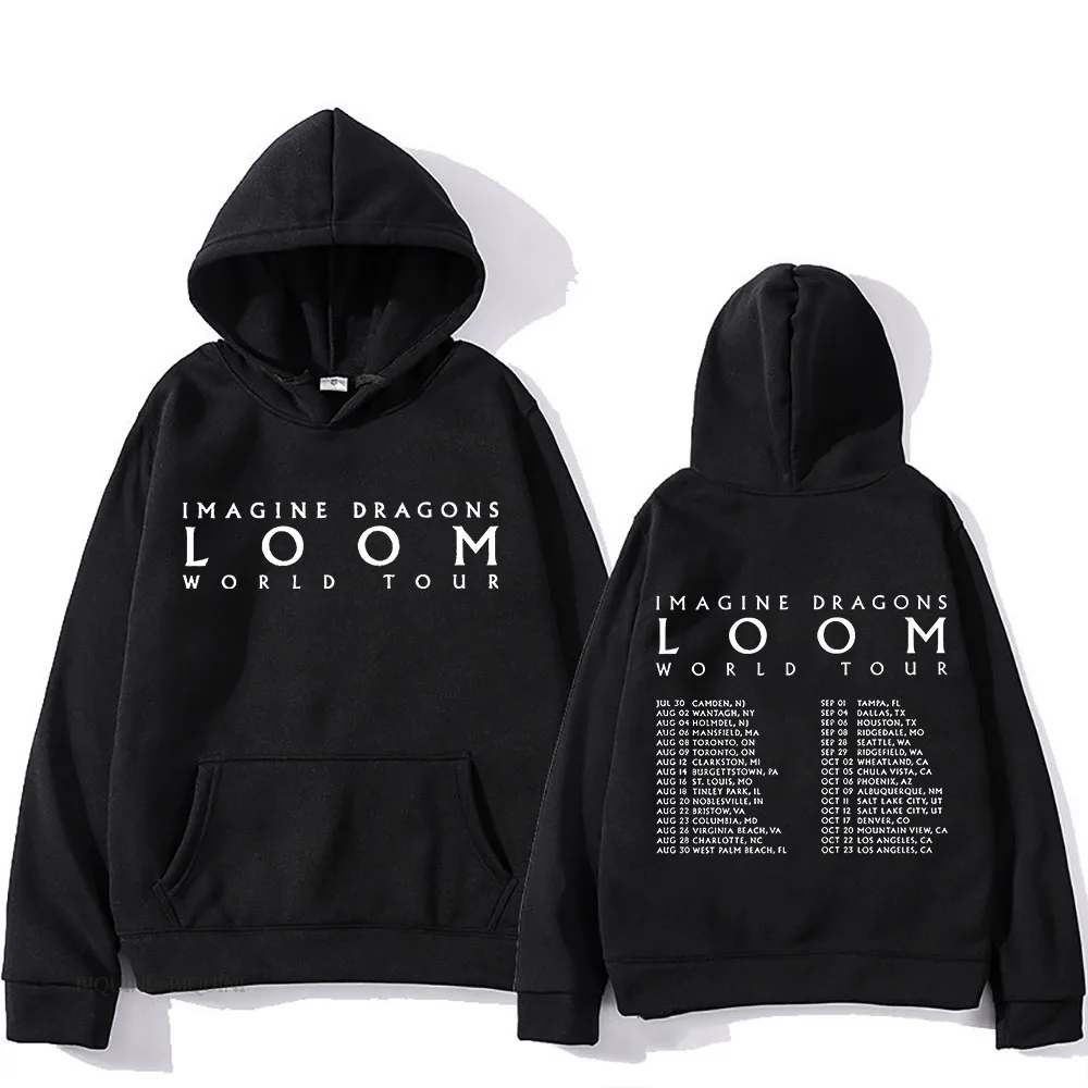 

Imagine Dragons Hooded for Autumn/Winter Fashion Comfortable Sweatshirts With Pocket Hip Hop Clothing Moletom Gothic Pullovers