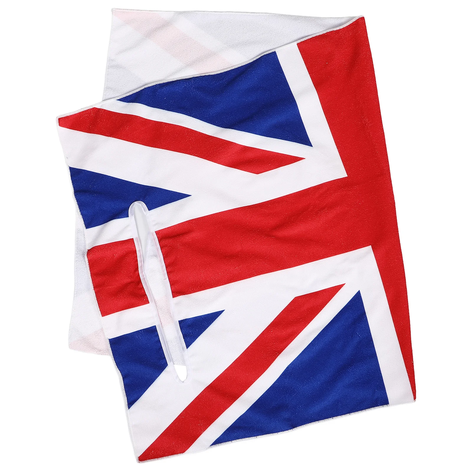 منشفة مقعد عربة الجولف من البوليستر الناعم المريح، تصميم العلم، بطانية واقية سهلة التركيب، ملحقات نادي السيارة