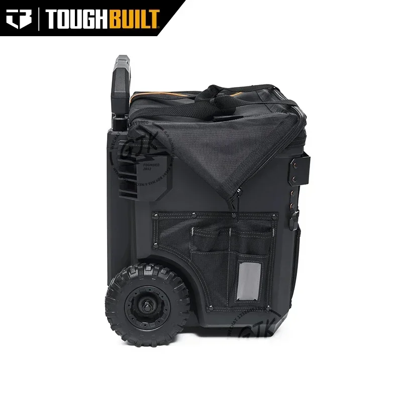 TB-CT-61-22 TOUGHBUILT  XX-Large Rolling Massive Mouth Bag Multi-functional Waterproof Push-pull Toolkit