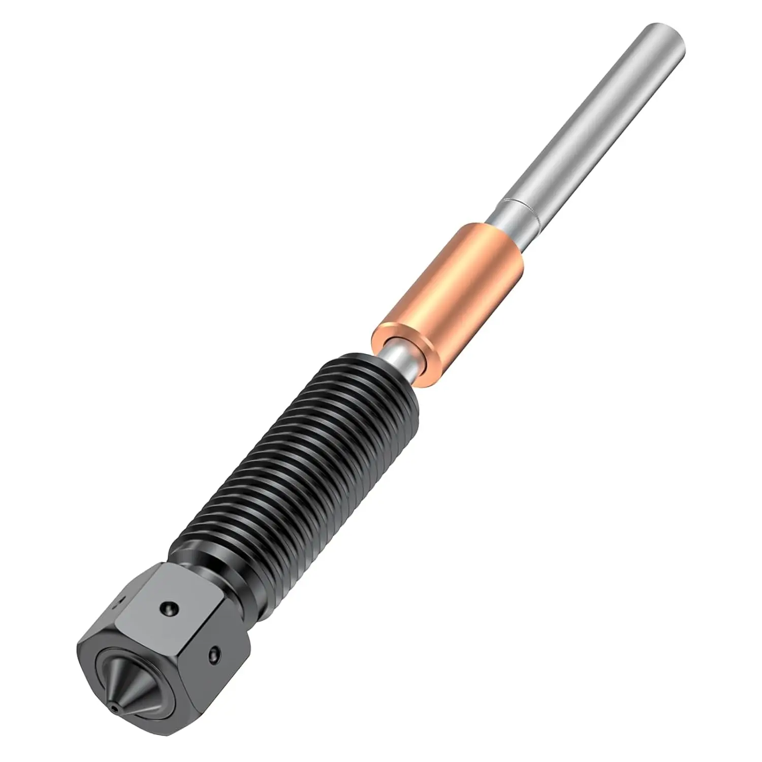 

0.4mm High Flow Hardened Steel Nozzle for 600mm/s Printing, Compatible with K1 Max, K1C, Ender 3 V3, V3 Plus, K1