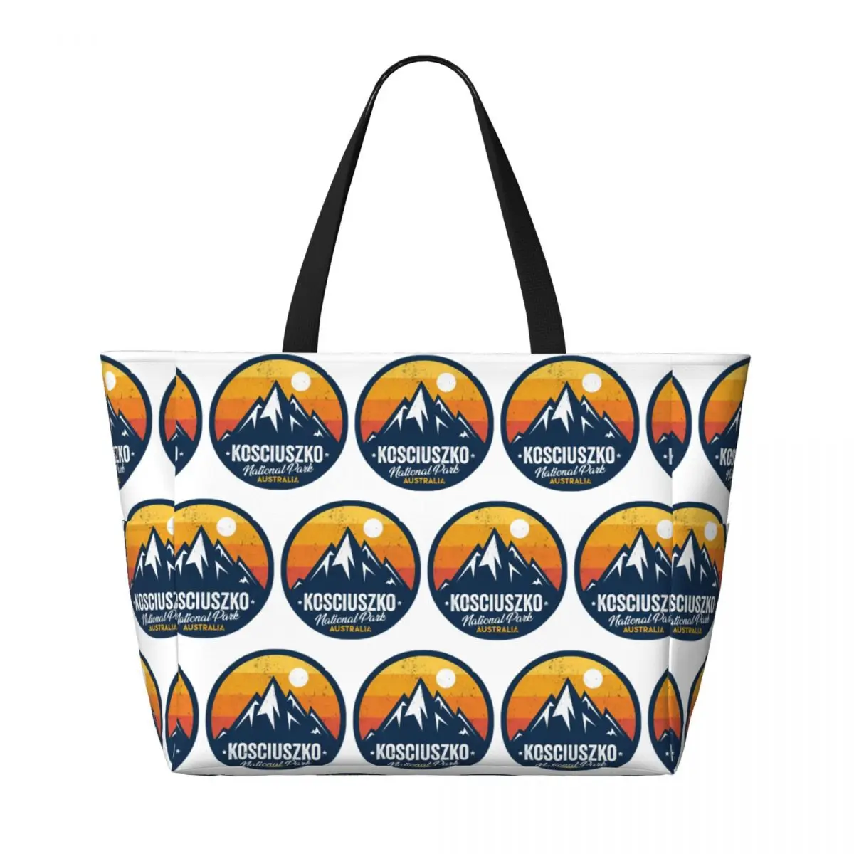 

Mount Kosciuszko National Park New South Wales Australia Beach Tote Bag Sport Gym Yoga Tote Bag Women Travel Bag Fitness bag
