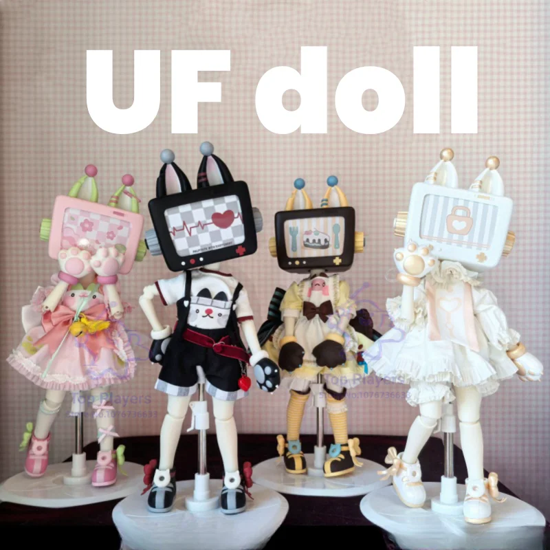 In Stock Anime Figure Ufdoll Xautuna Tv Series Movable Bjd Doll Limited Decoration Desktop Figurine Model Toys Girls Trendy Gift