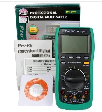 Digital Multimeter MT-1820 High-Precision Automatic Range Intelligent Anti-Burning Dual Digital Display Multi-Purpose Multimeter