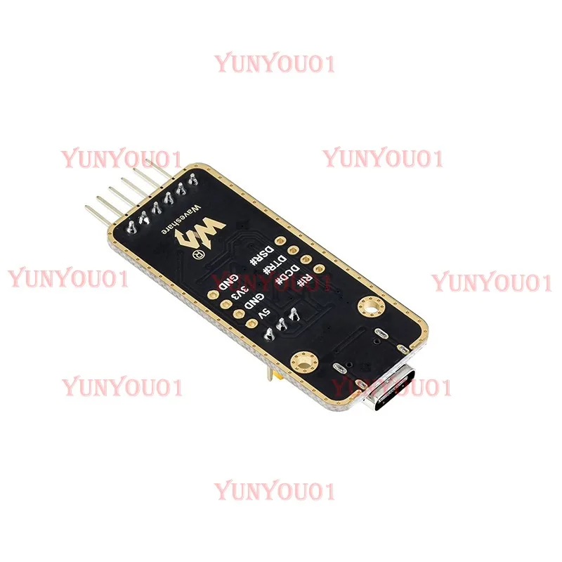 CH343G USB to UART TTL serial port module Micro/Mini/Type-A/Type-C port