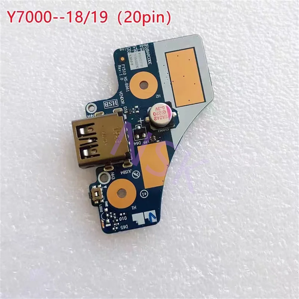 NS-B961 NS-B706 For Lenovo Savior y7000/R7000P Laptop USB Board LED Light Board IO Board Cable Physical Image