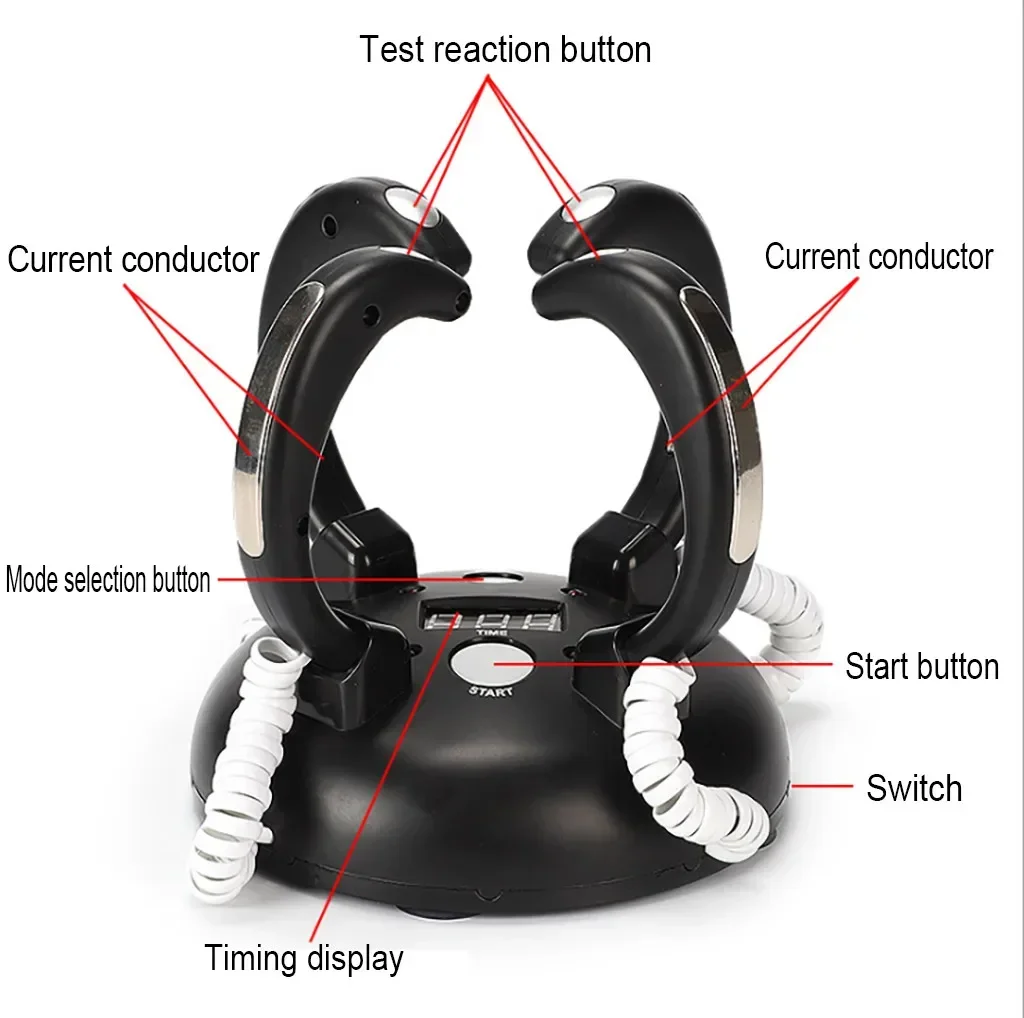 Party Electric Finger Game Machine Interactive Roulette and Lie Detector Combination for Fun Gatherings and Events