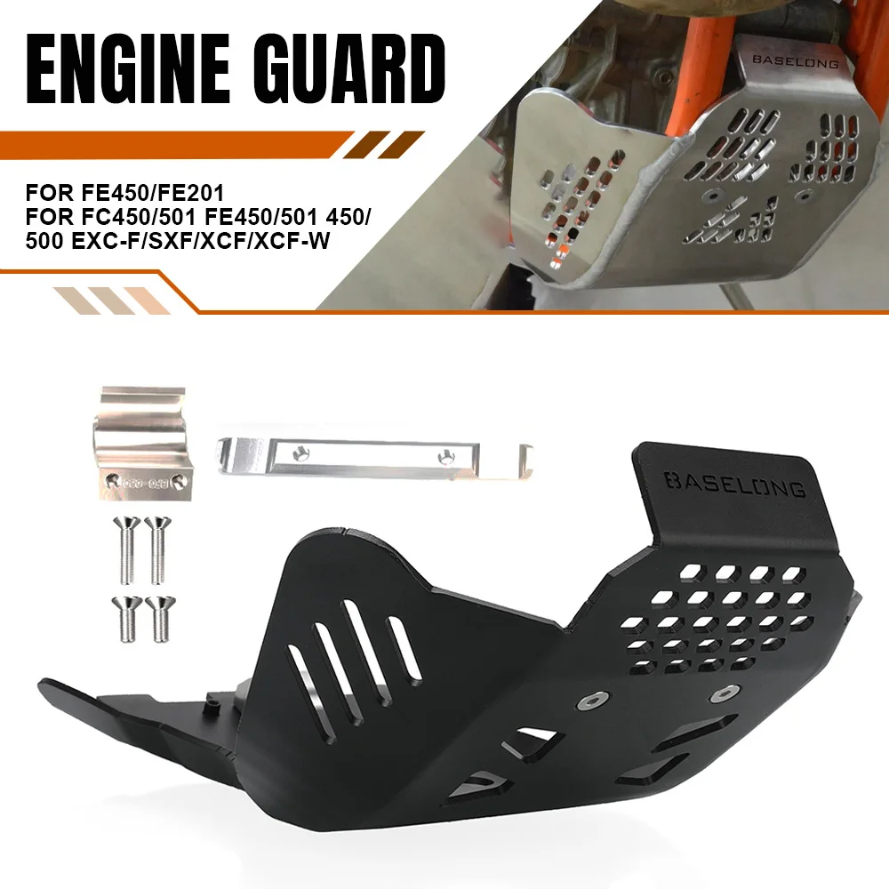 واقي هيكل محرك الدراجة النارية لـ Husaberg FE450/FE201 لـ Husqvarna FC450/501 FE450/501 450/500 EXC-F/SXF/XCF/XCF-W