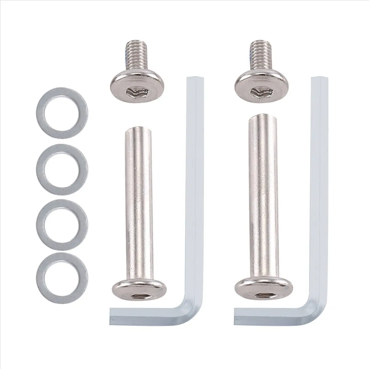 ABQR M6 50Mm X 12Mm bagages valise roues de remplacement porter PU roulette outil de réparation de luxe 1 paire