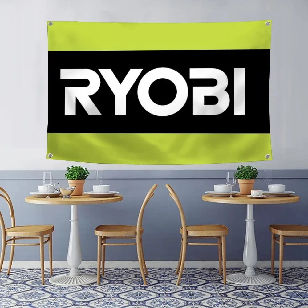 Bandiera per Banner con stampa digitale in poliestere Home & Garden Art Ryobis decorazione per pareti decorazioni per esterni bandiere e striscioni