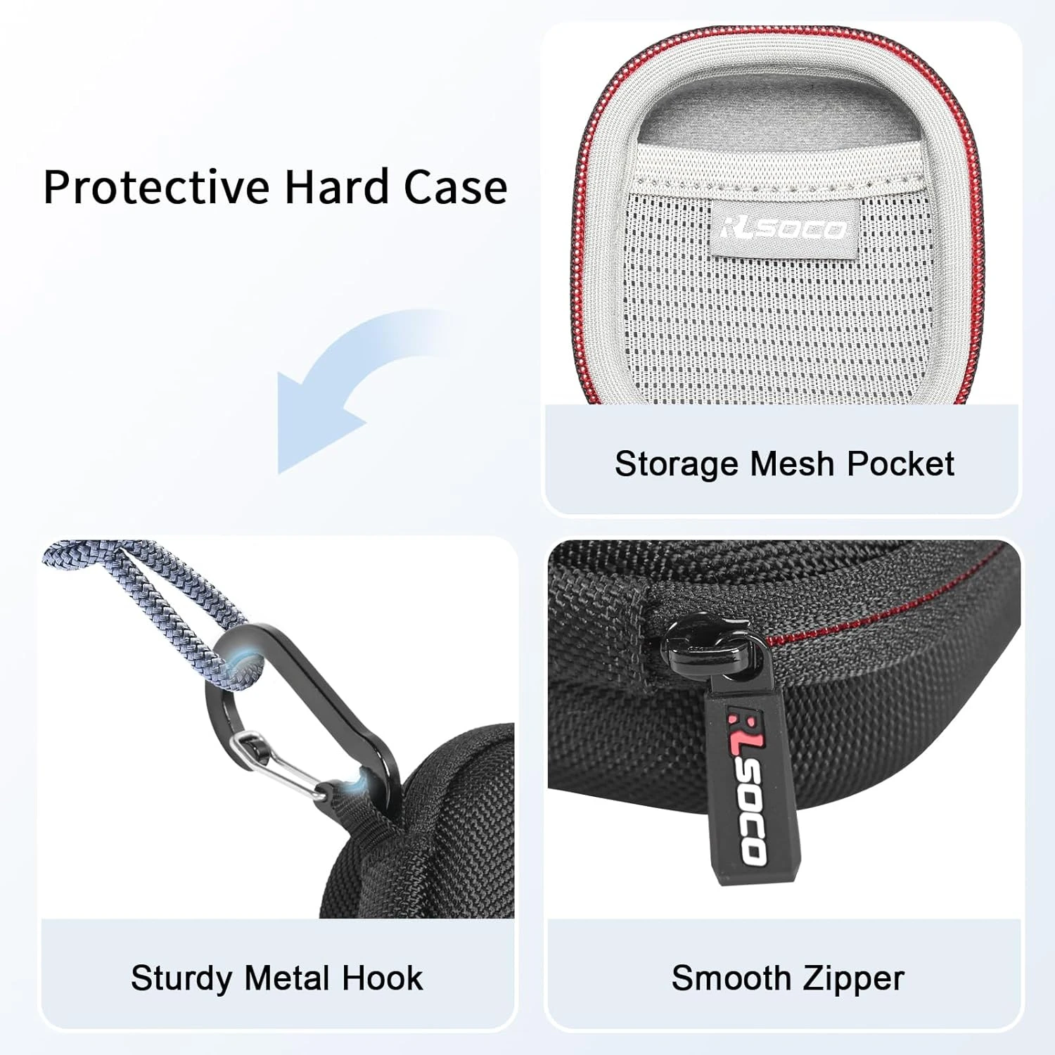Carrying Case for Bose QuietComfort Ultra (2nd Gen)/QuietComfort Earbuds II/QuietComfort Ultra Wireless Noise Cancelling Earbuds view 3