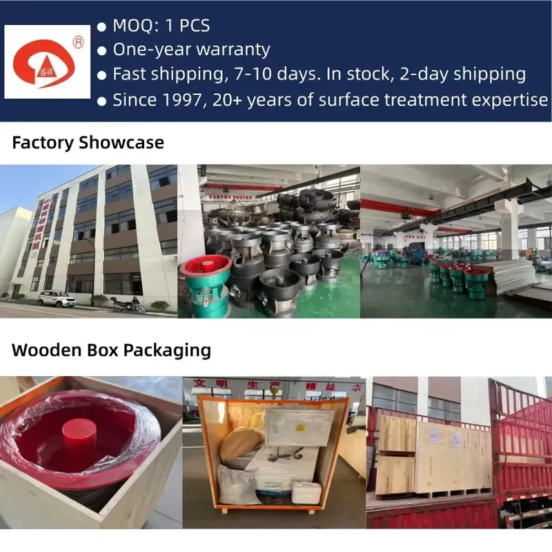 450L CE Certified Vibratory Deburring Polishing Machines for Stainless Steel Hardware and Metal Components Polishing