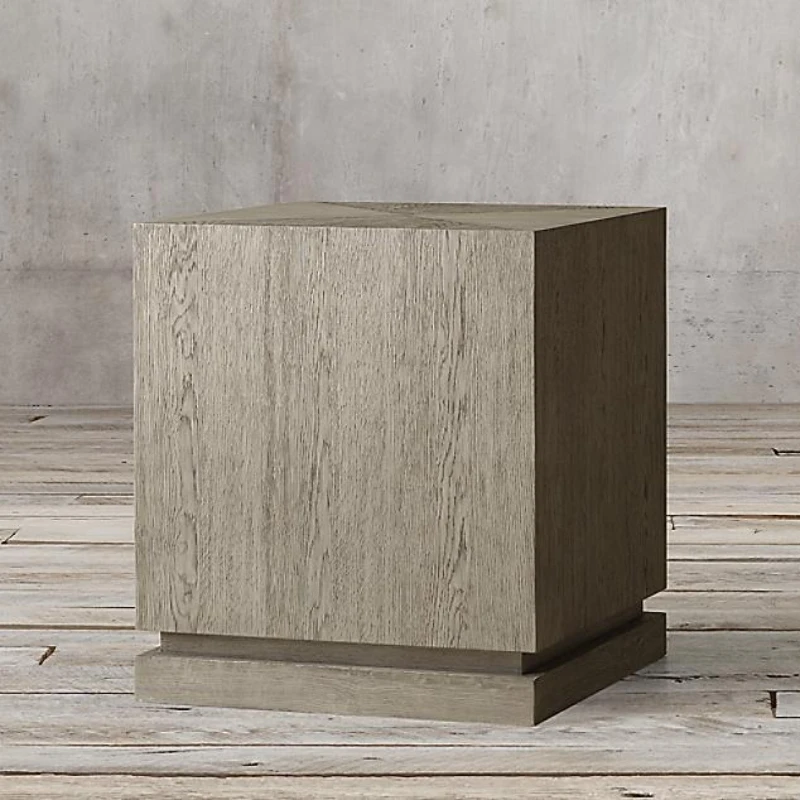 

Modern simple solid wood edge, furniture, Italian light luxury corner