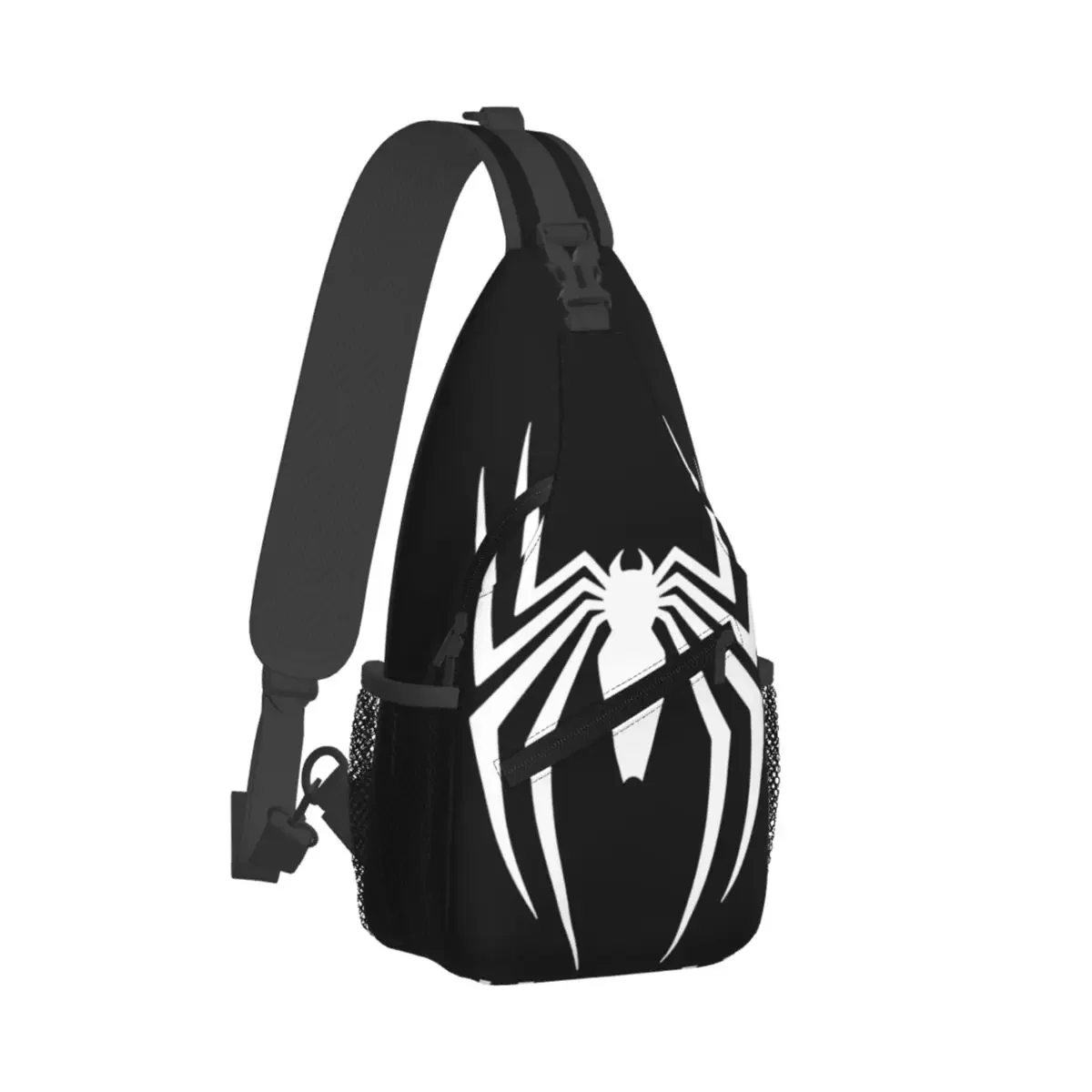 

PS5 Symbol Crossbody Sling Bag Printed Chest Bag Symbiote Shoulder Backpack Daypack for Hiking Travel Camping Bag