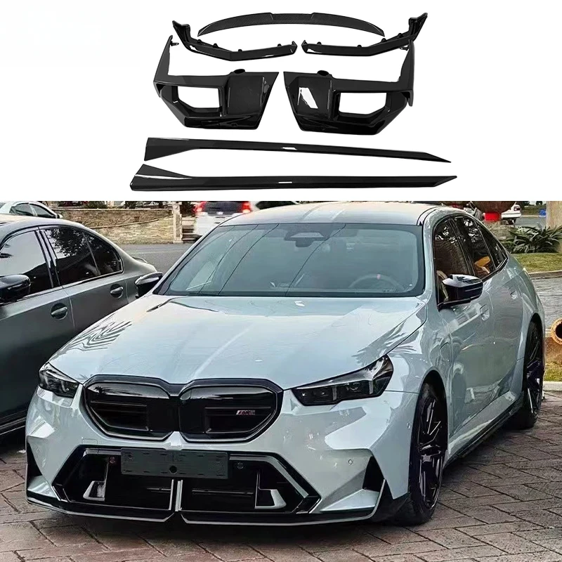 G90 High Quality Carbon Fiber Front Lip Rear Spoiler Rear Diffuser Side Skirt M5 G90 Body Kit