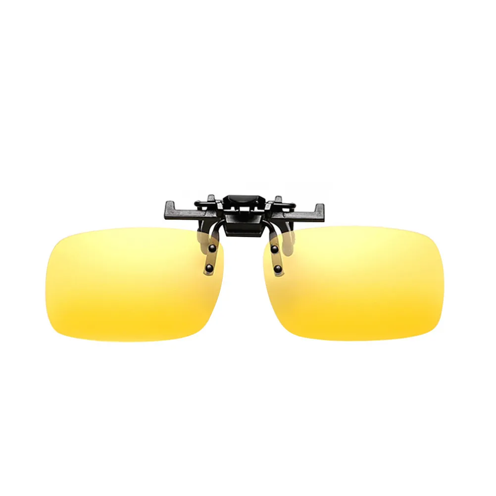 Polarized Sunglasses Eyeglasses Lens Yellow Frameless Uv Protection Glare Reduction Driving Fishing Outdoor Night
