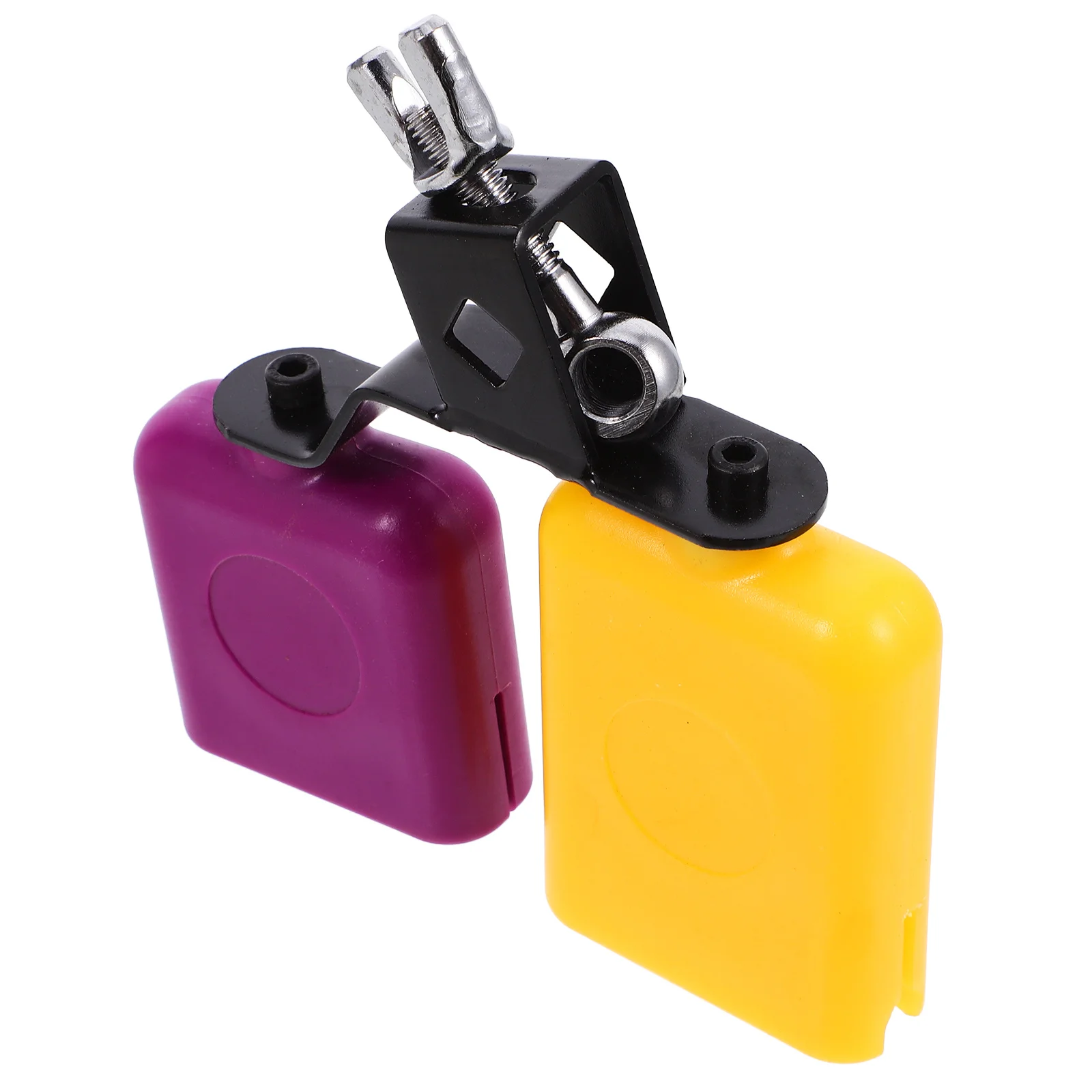 

Drum Kit Accessory High Low Tone Cowbell Block Drum Durable Material Clean Clear Sound Multiple Jobs Trustworthy Tool