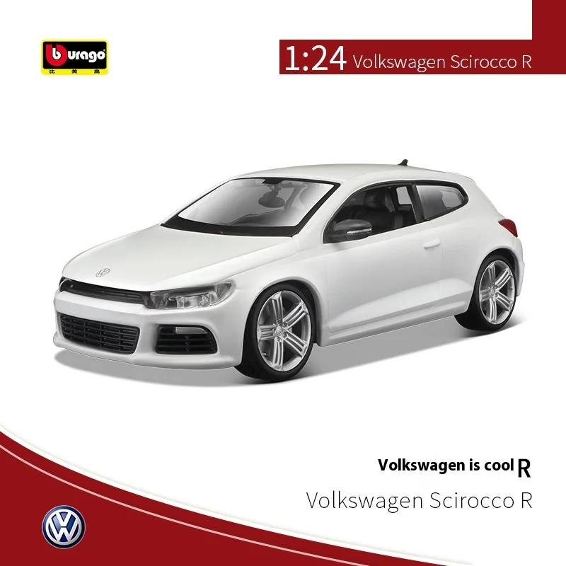 Volkswagen POLO maisto 1:24, modelo de coche de aleación de zinc de tres puertas, modelo de coche de metal, adornos de colección, regalos