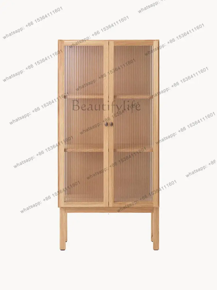 

Французский ретро-шкаф для столовой из массива дерева, антикварный настенный стеклянный шкаф для гостиной