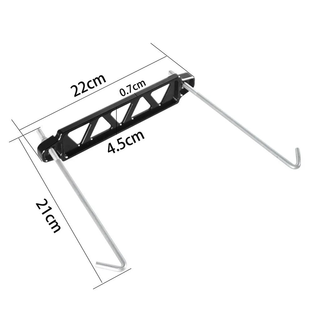 Universal Aluminium Auto Batterie Binden Halter Halterung Klammer Bar für Honda Civic EK ZB Auto Racing Zubehör BT-1006 – Detail 5
