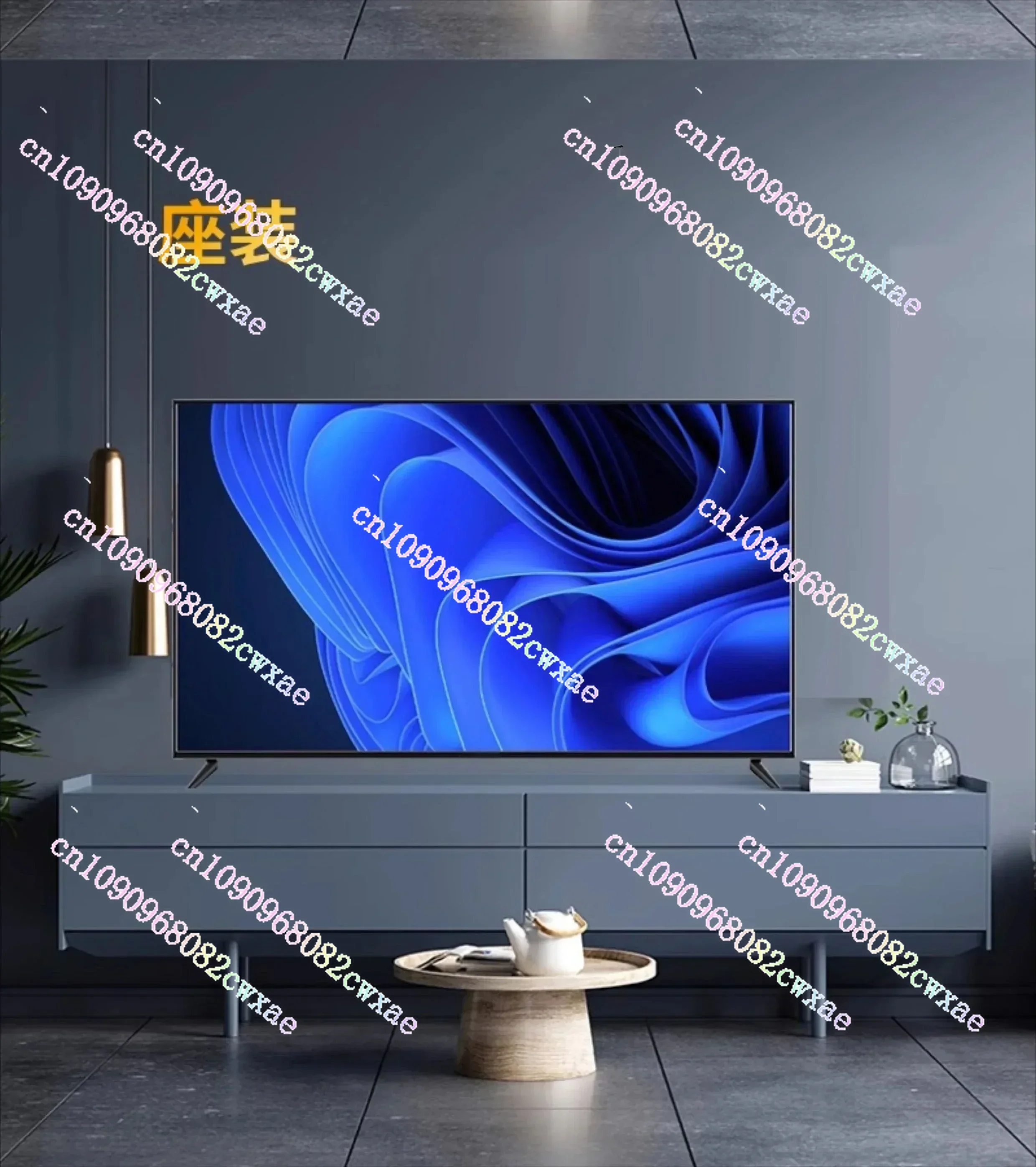 Ultra high definition 75/85/100 inch LCD smart Blu-ray eye protection TV