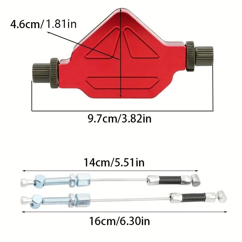 دراجة نارية على الطرق الوعرة العالمي حيلة مخلب سهلة سحب كابل خط سبائك الألومنيوم مخلب نظام الاقتصاد #3