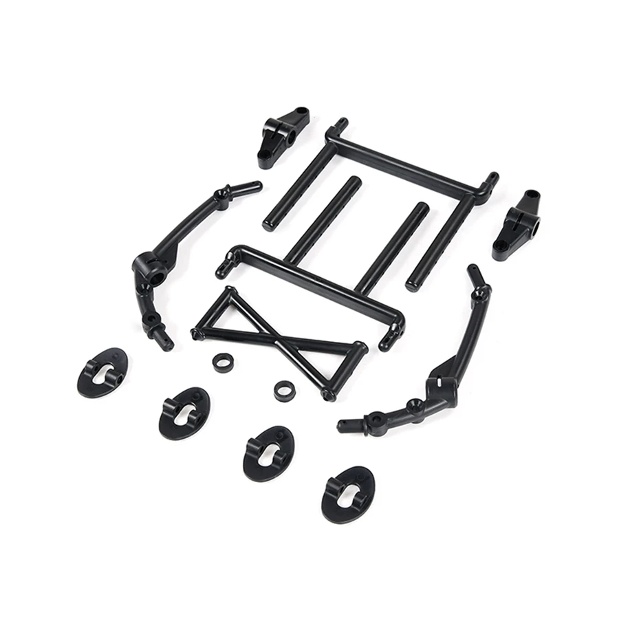 KKZ-Car Body Bracket Kit Frame Shield Fit for 1/5 HPI Baja 5B 5T SC Buggy Truck for BAHA 5T/5SC