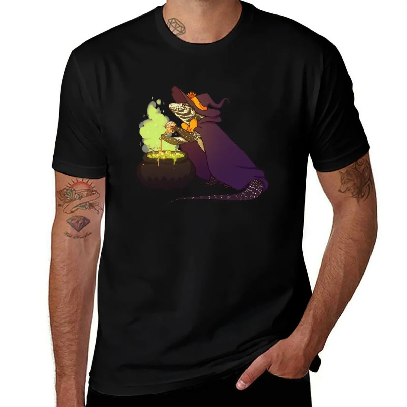 Tegu - Kaiju! T-Shirt Stretch Fabric Comfort T-Shirt