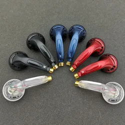 FENGRU DIY EMX500 Lite Flat Head Earbuds DIY Earphone HiFi Bass Earbuds DJ Earbuds Heavy Bass Sound Quality MMCX Interface MX500