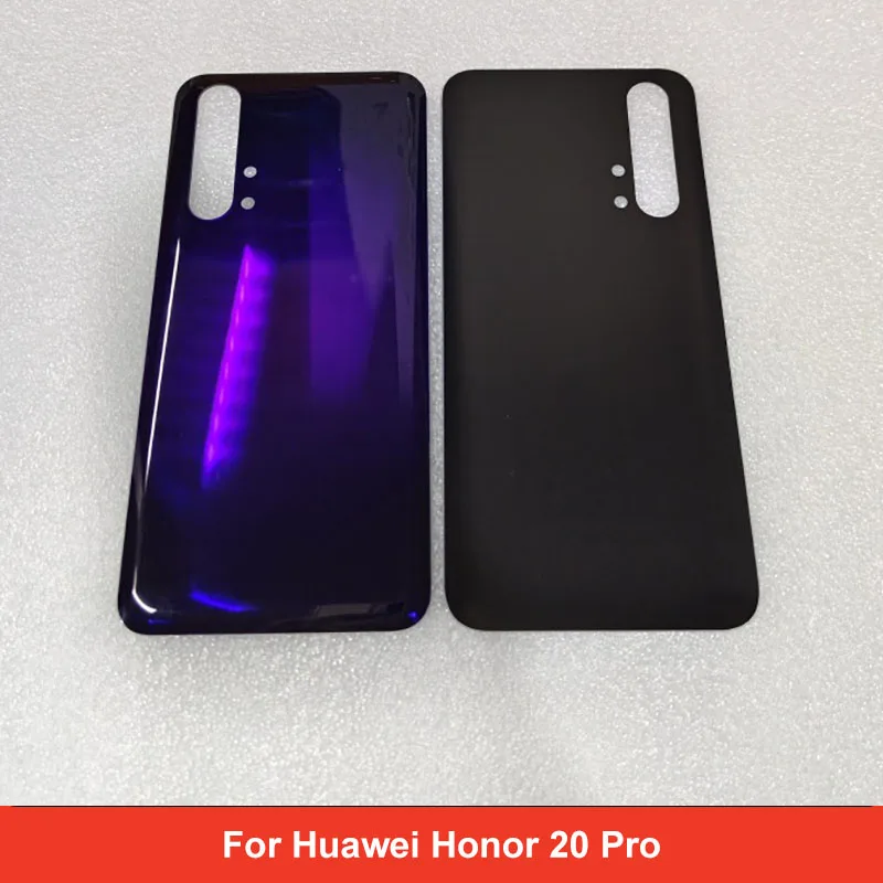2 PCS Battery Back Cover for Huawei Honor 20 Pro back cover Repair Replacement Part