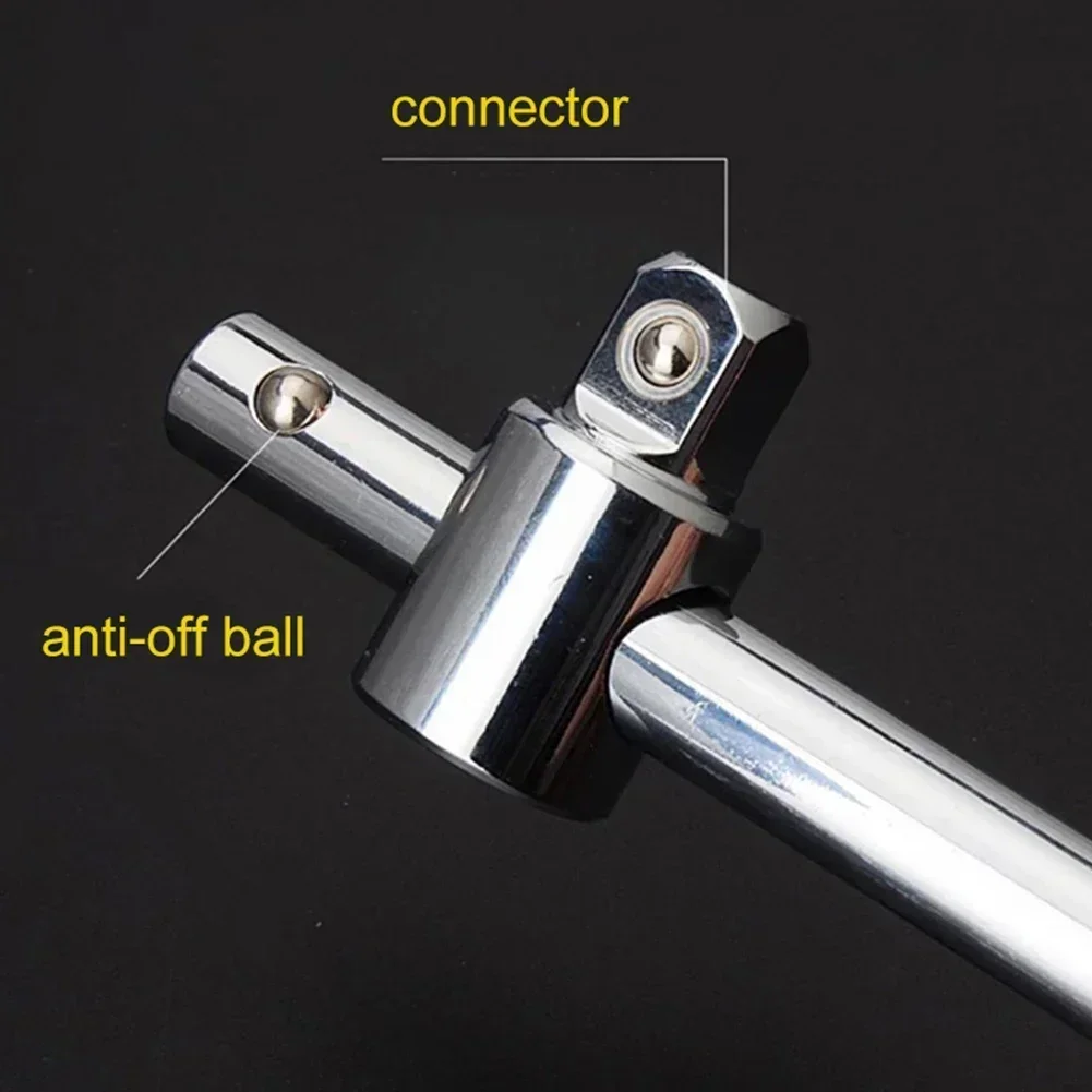 1/4”, 3/8” And 1/2” External Sockets Wrench Slide Bar Extension Sliding T Bar Sliding Rod Repair Tool For Repairing Car