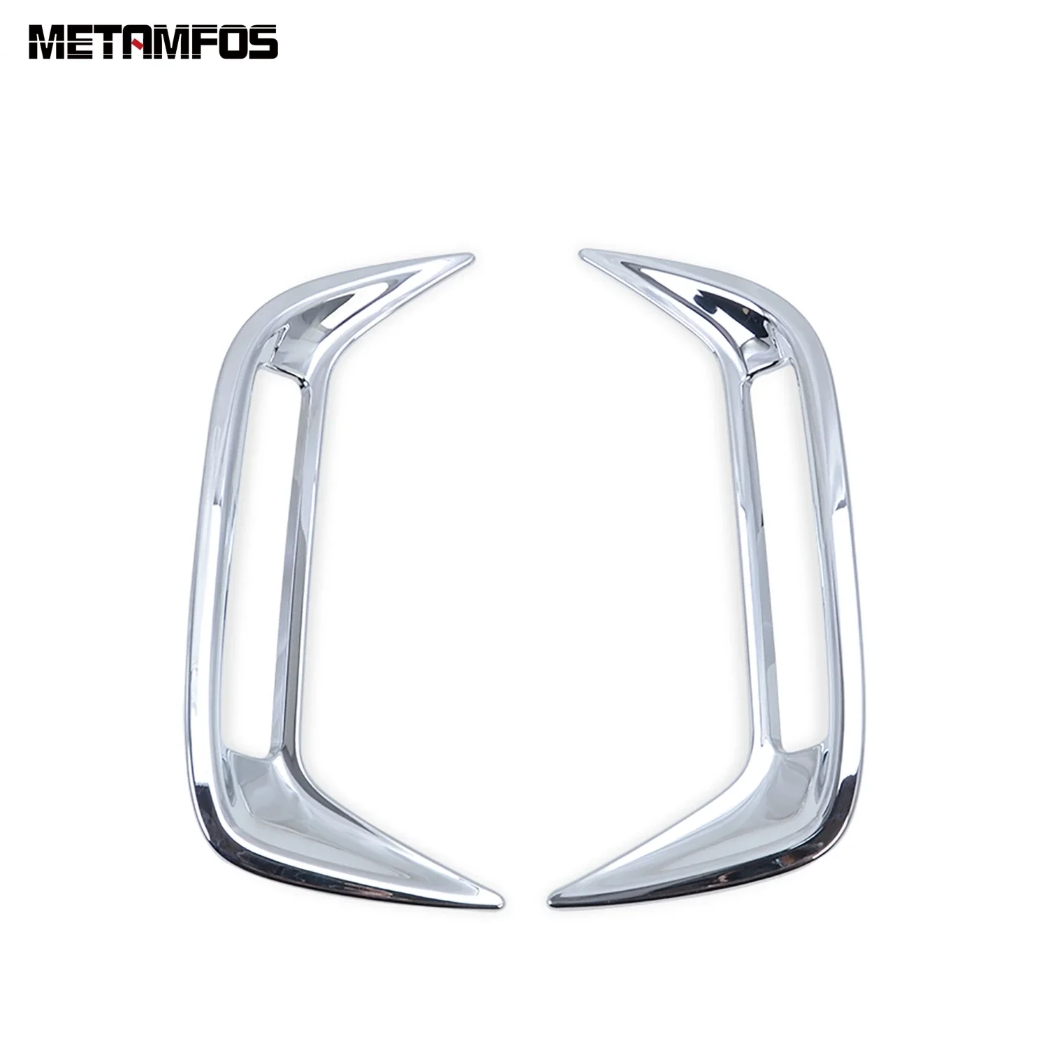 Rear Fog Light Lamp Cover Trim For Toyota Yaris Cross hybrid 2020-2023 2024 Chrome Foglight Protector Accessories Car Styling