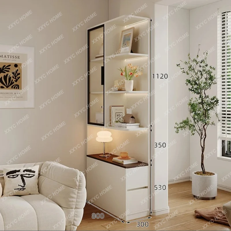 Q  Classical Bookcase Modern Popular Special Supports Bookshelf Ancient Symmetry Living Room Furniture Bucherschrank XY40SJ