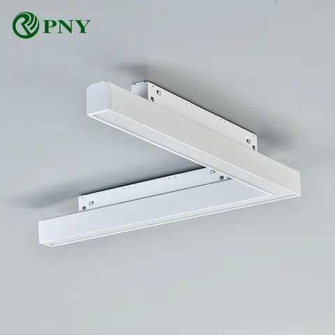 흰색 마그네틱 코너 투광등 16W LED 마그네틱 트랙 조명 48V 투야 지그비 디밍 가능 스마트 홈 마그넷 레일 조명 시스템