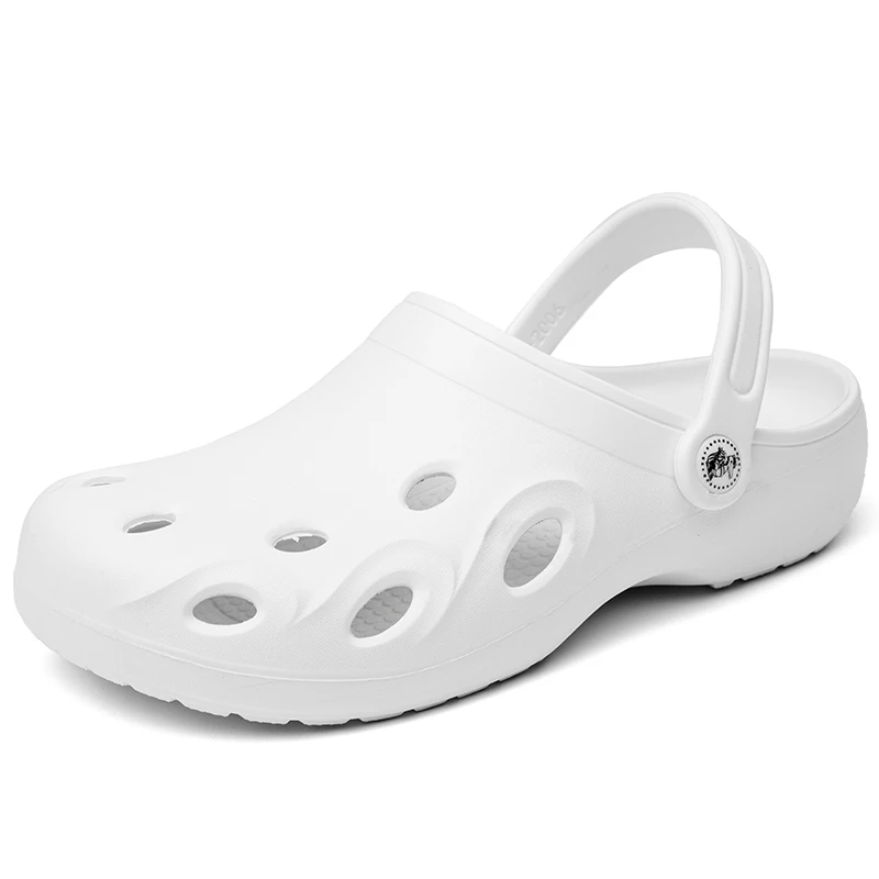 Summer Rubber Sandals Men Clogs Garden Shoes For Wide Foot Barefoot Shoes Zuecos Hombre Cholas Man Beach Shoes Big Size 48 49 50 view 5
