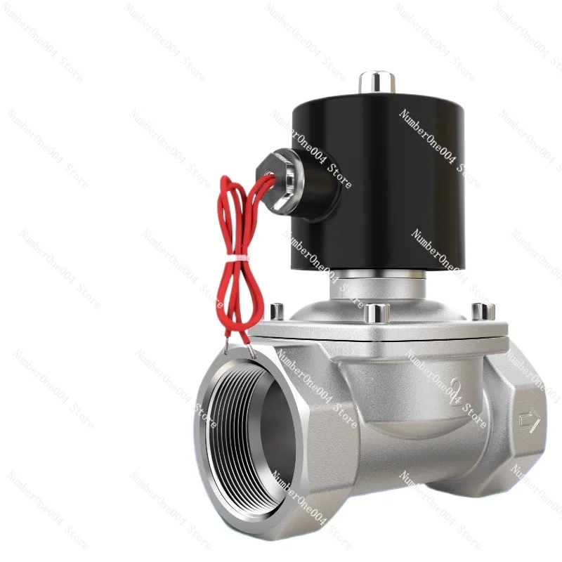 Applicable to stainless steel solenoid switch valve normally closed 2w water valve air valve