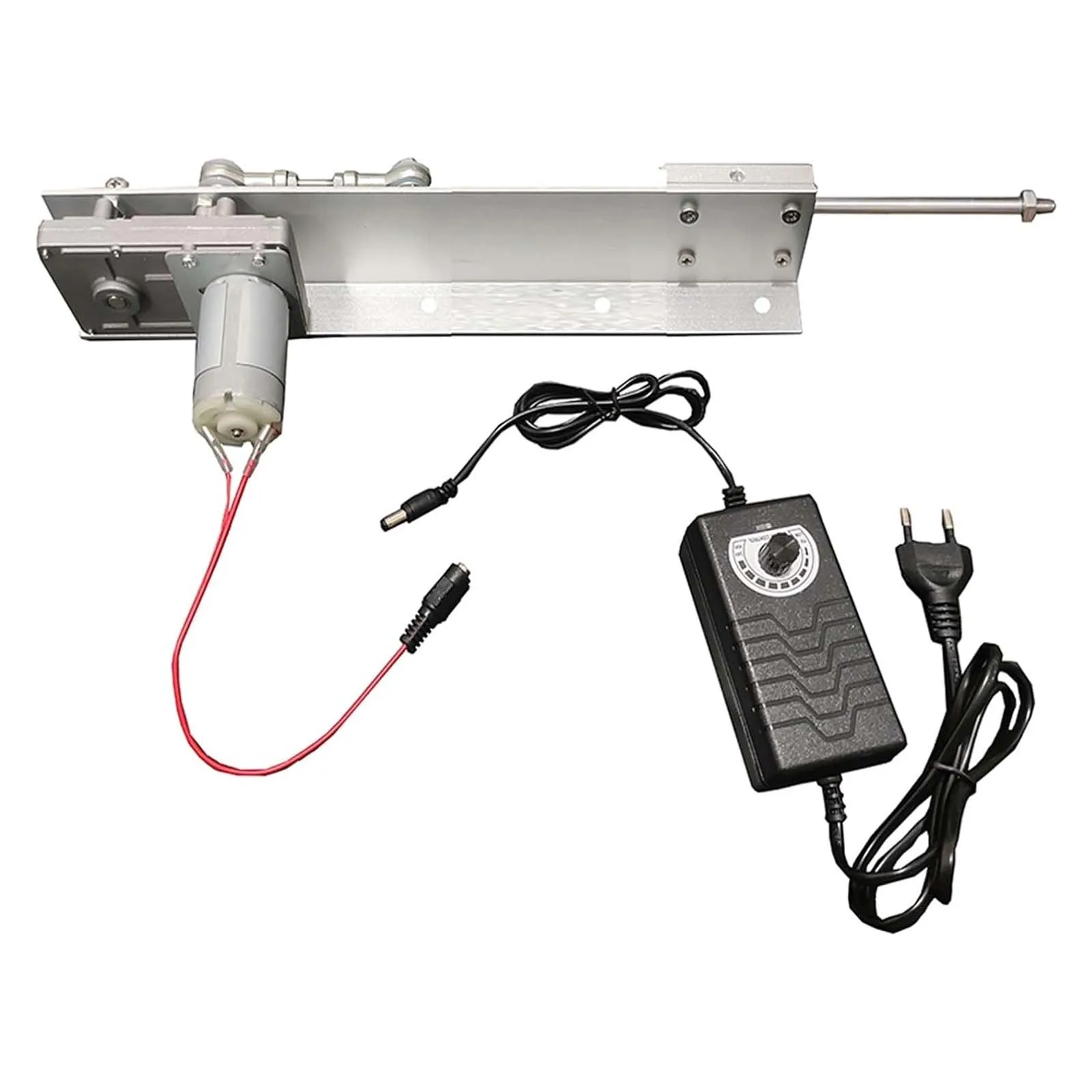 

DC 12V Adjustable Reciprocating Linear Motor, Mini Electric Linear Actuator with Speed Controller, M8 Thread