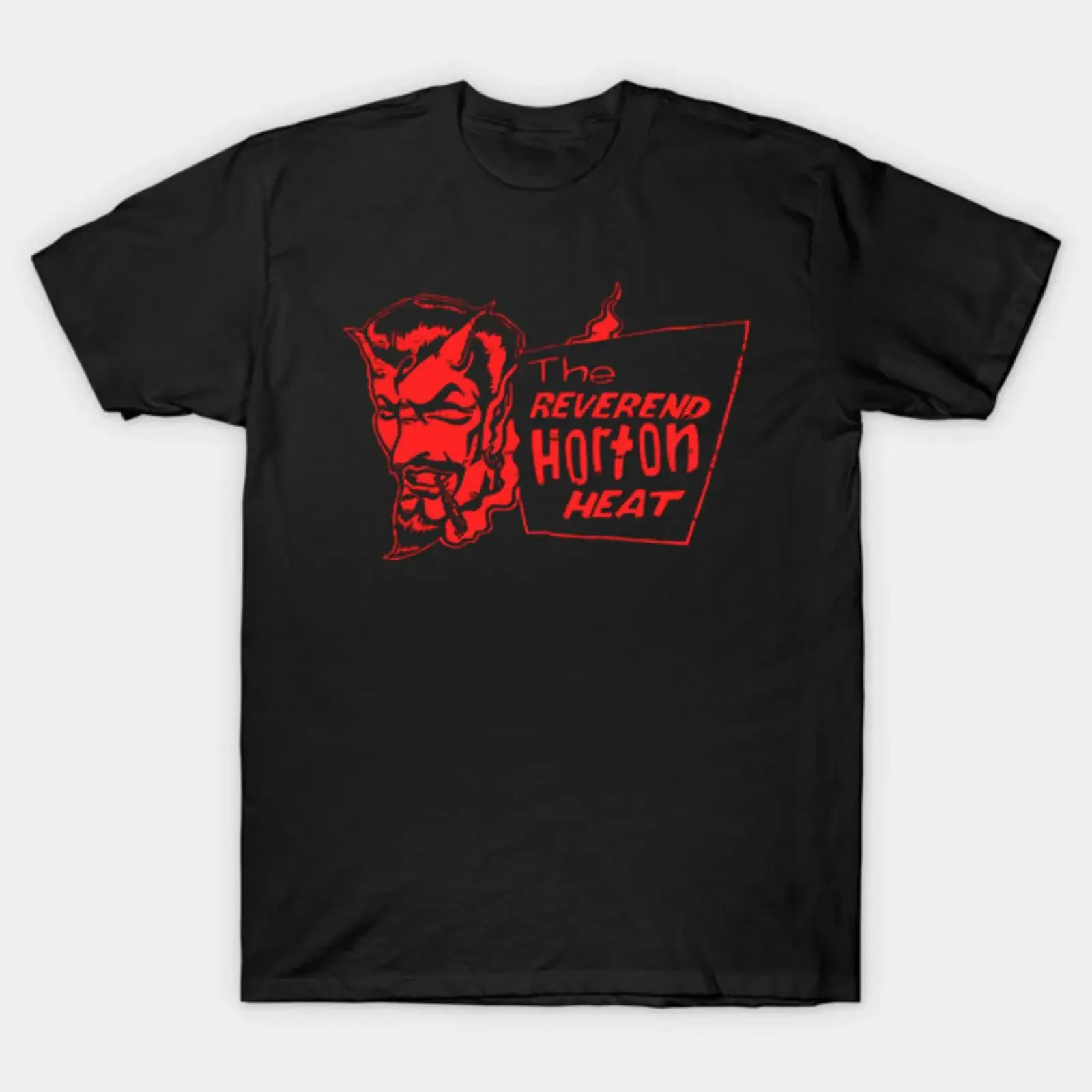 The Reverend Horton Heat T Shirt vintage Washed graphic Versatile Stylish Top For Everyday Wear Breathable designer clothes