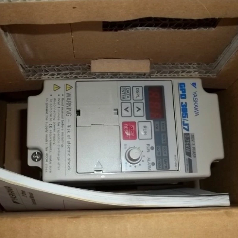 New In Box Yaskawa CIMR-J7AM20P7 Inverter 1 Year Warranty In Stock