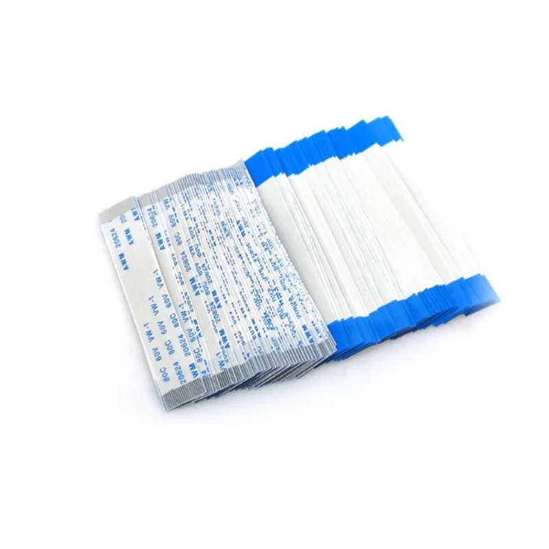 10pcs Flat flexible cable FFC FPC AWM 20624 80C 60V VW-1 FFC-0.5MM 1.0MM 4/5/6/8/10/12/14/16/18/20/24/26/30 Pin